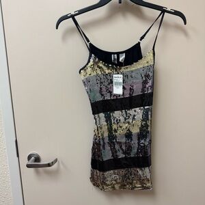 BKE Multicolor Sequin Camisole
